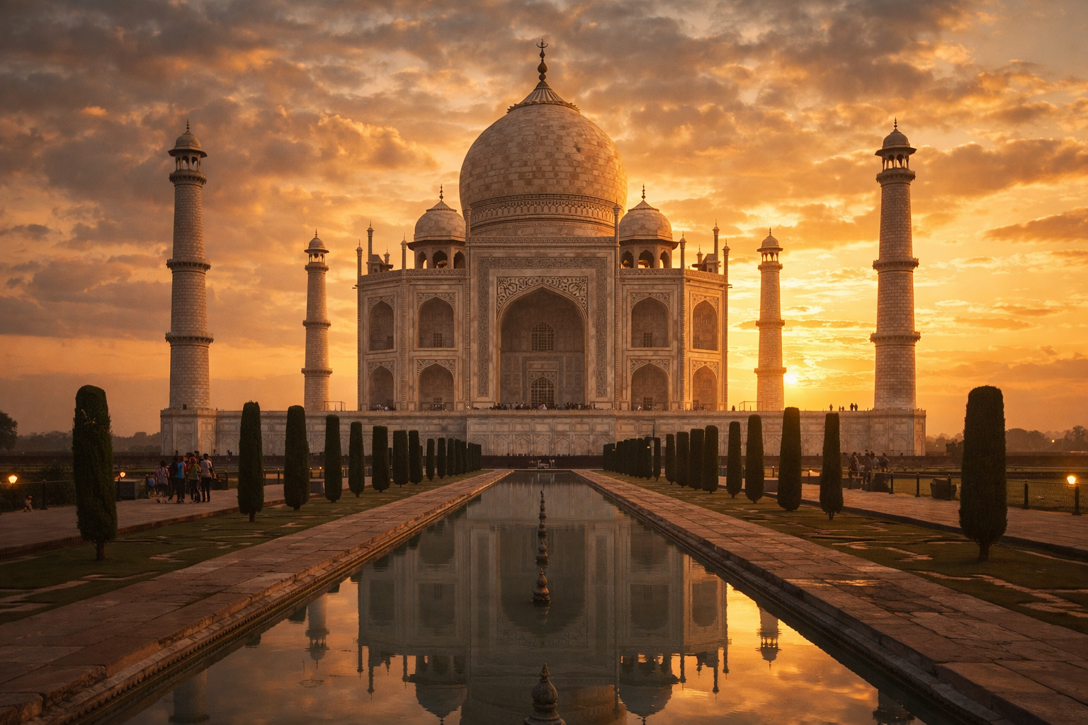 Taj Mahal near Hotel Ravi Palace Agra