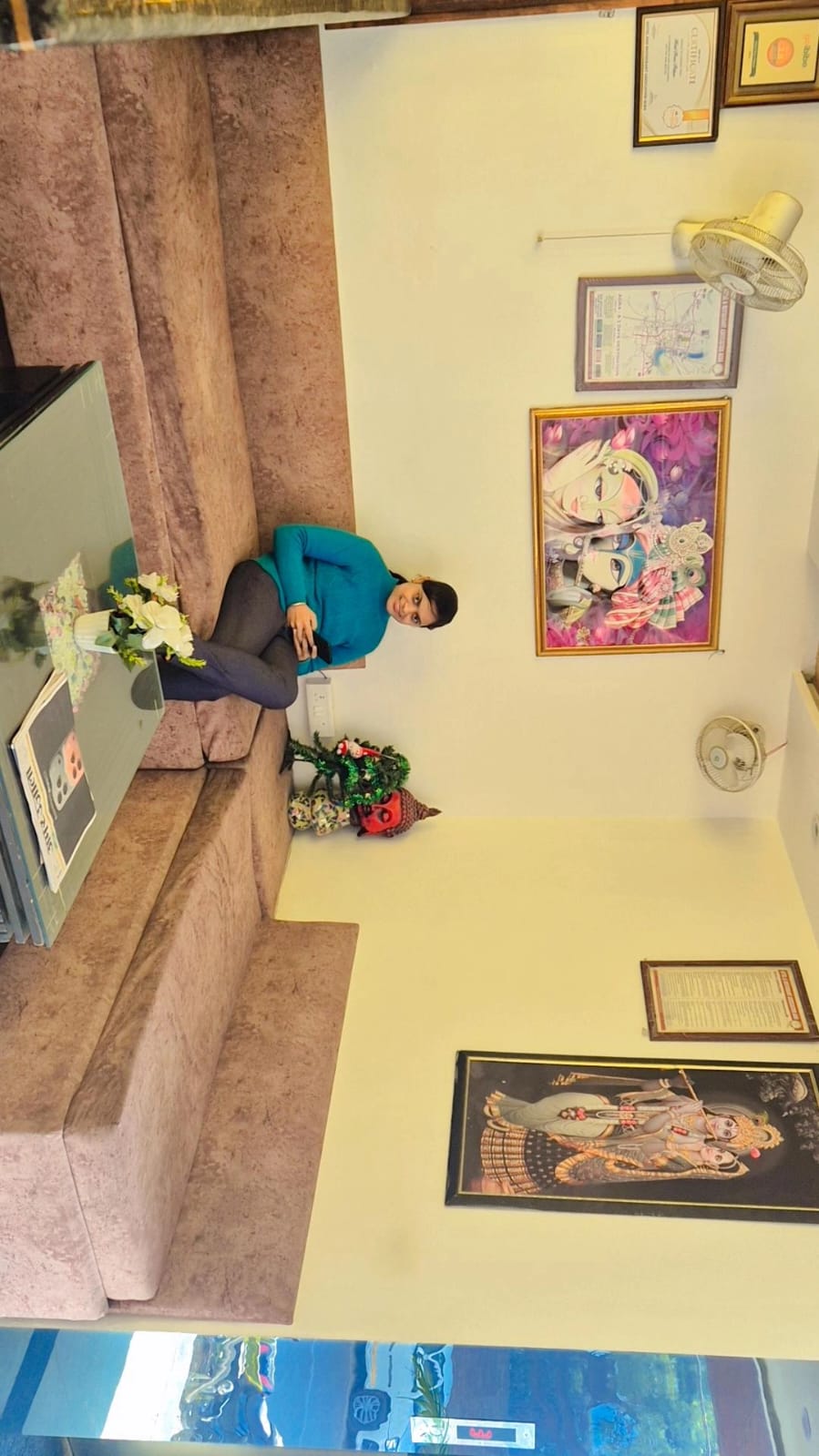 Lobby and Waiting Area of Hotel Ravi Palace Agra